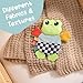 Lamaze Crinklies - Finlee The Frog Crinkle Toy - High Contrast Baby Toys for Sensory Development - Baby Gifts with Fun Textures and Patterns - Ages 0 Months and Up
