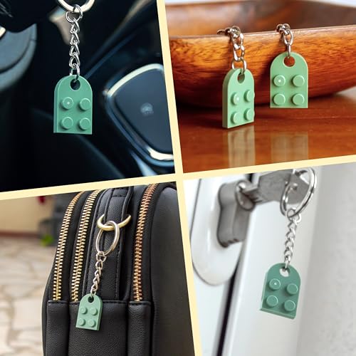NumeroPhi - Schlüsselanhänger Partner Herz, Geschenk für die Liebenden, Freundschaft, Valentinstag