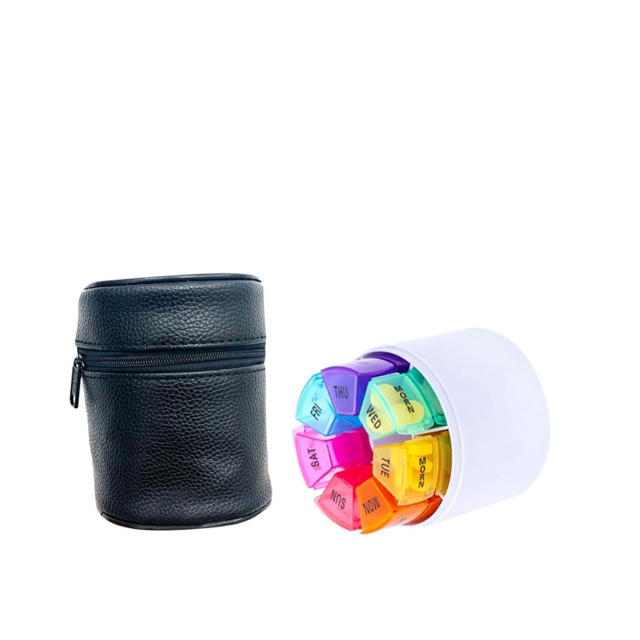 Estuches de rejilla semanal Ipetboom para almacenamiento de viaje y organizador del hogar 1