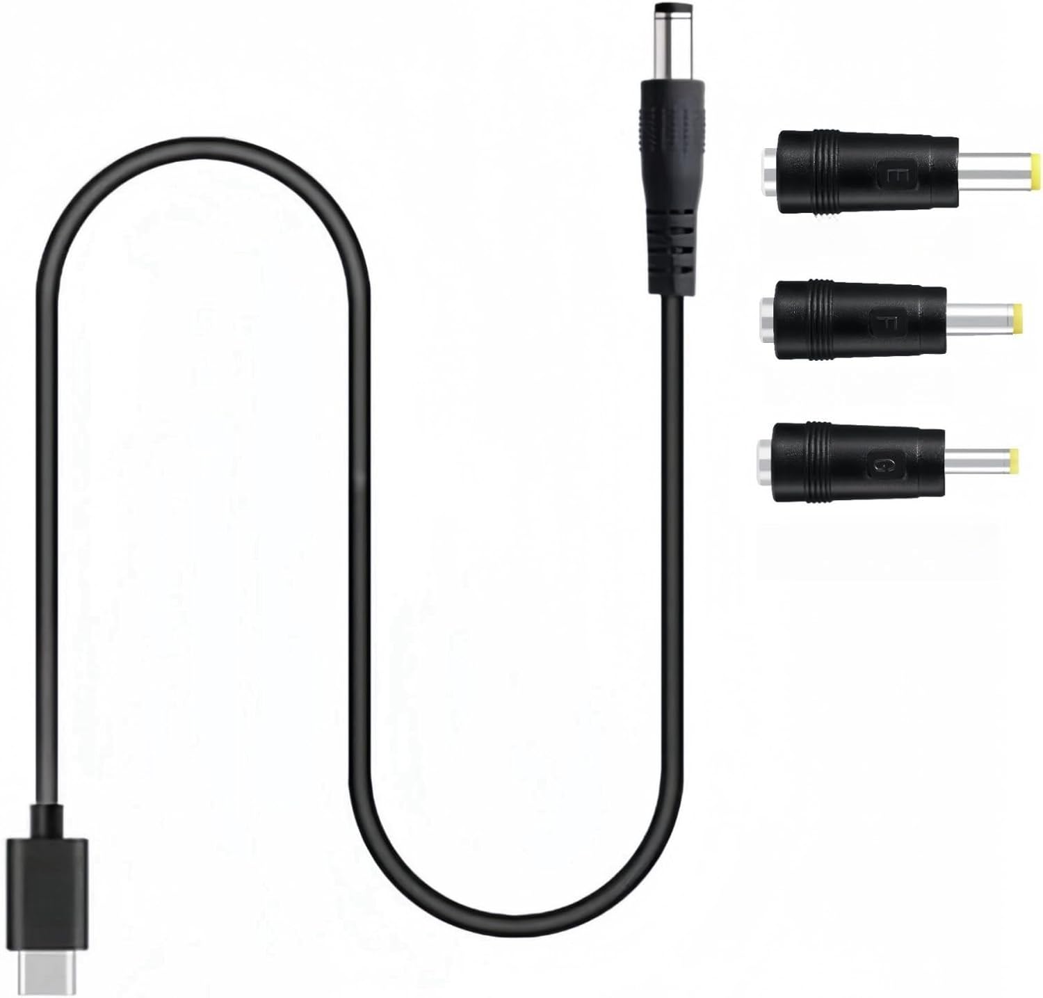 for Portable DVD Player Charger Adapter Cord, 12V Type c Charger Fast Charging Cord for Portable DVD Player RCA, Philips, DBPOWER, Sylvania, APEMAN,BOIFUN etc DVD Player(7FT)