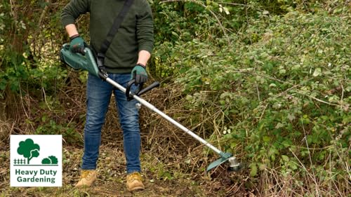Débroussailleuse Bosch - AFS 23-37 (1000W, livré avec lame à 3 dents, bobine pour fil de coupe, 3 fils de coupe, poignée supplémentaire, capot de protection)