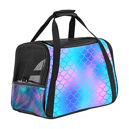 Bennigiry, trasportino morbido per cani e gatti con 3 porte aperte e tracolla regolabile per animali domestici, borsa di sicurezza per cani e gatti