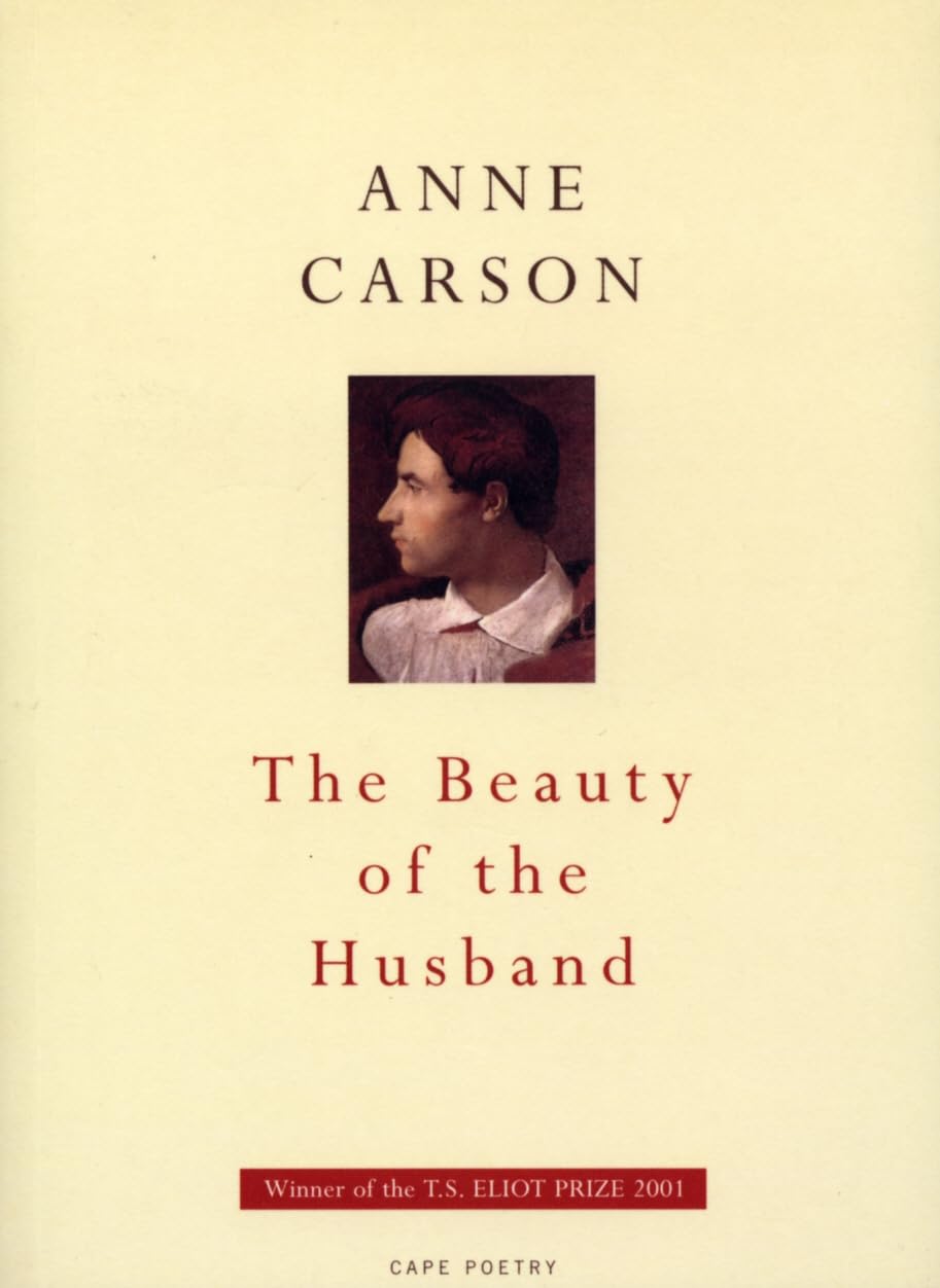 The Beauty Of The Husband by Anne Carson PAPERBACK 9780224061308