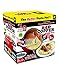 Red Copper Better Pasta Pot by BulbHead, Locking Handles and Straining Lid