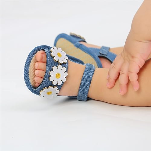 Miniatura 2 de Ohwawadi Sandalias para bebés niños y niñas, suela suave, vestido de boda, zapatos planos, sandalias de playa, zapatos de cuna para recién nacidos,