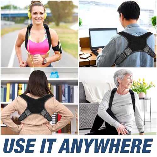 Neck Stretcher and Posture Corrector for Pain Relief in Women and Men