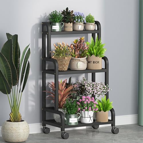 Support à plantes intérieur extérieur pour terrasse et salon