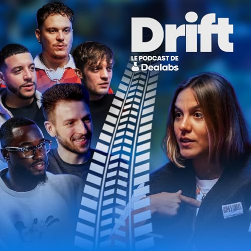 DRIFT - Le podcast Dealabs Podcast Por Coline Bergeon - @hellocoline arte de portada