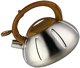 MULTIUSO: El material principal es altamente resistente a la oxidación, por lo que puede confiar en que este hervidor durará años. Su diseño clásico y moderno combina fácilmente con la decoración y la estética de cualquier cocina, lo que lo convierte en el complemento perfecto para los electrodomésticos de su cocina.