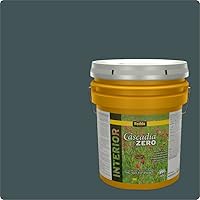 Vista 80 de Rodda Paint CASCADIA ZERO - Pintura e imprimación semibrillante para interiores en uno, 1 galón, azul bendito