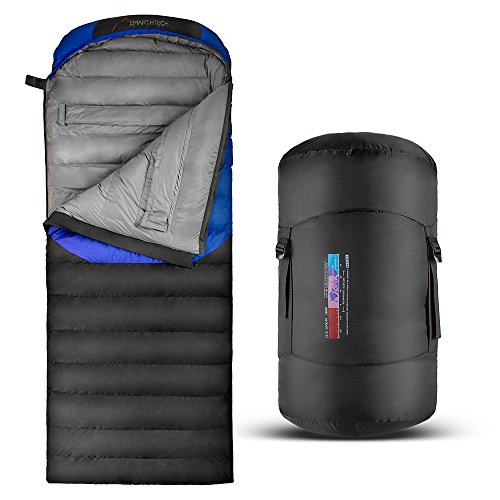 Emarth Winter Cold Weather Sleeping Bag(-22 F ~ 41 F), Large Waterproof Comfort Sleeping Bags with Compression Sack for Camping, Hiking, Traveling, Backpacking, Outdoor Activities-(Single)