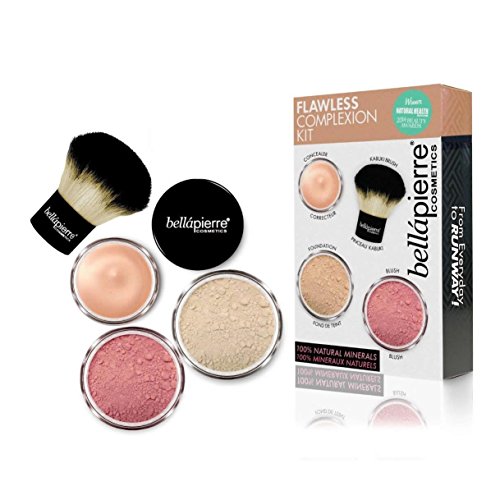 Bellapierre Cosmetics Flawless Complexion Kit, FAIR ($75 Retail)