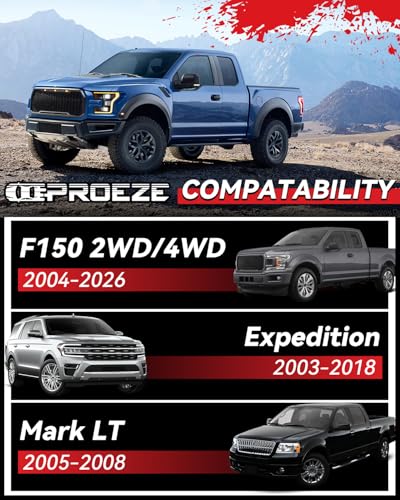 Image of PROEZE 3 inch Front Leveling Kit for 2004-2026 F150 2WD 4WD