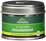 Herbaria Kreuzkümmel fein gemahlen Bio, 25 g Dose