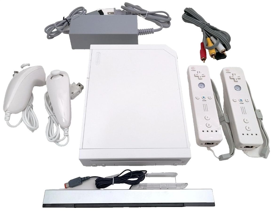 Amazon.com: Wii Nintendo Console Bundle – White RVL-001