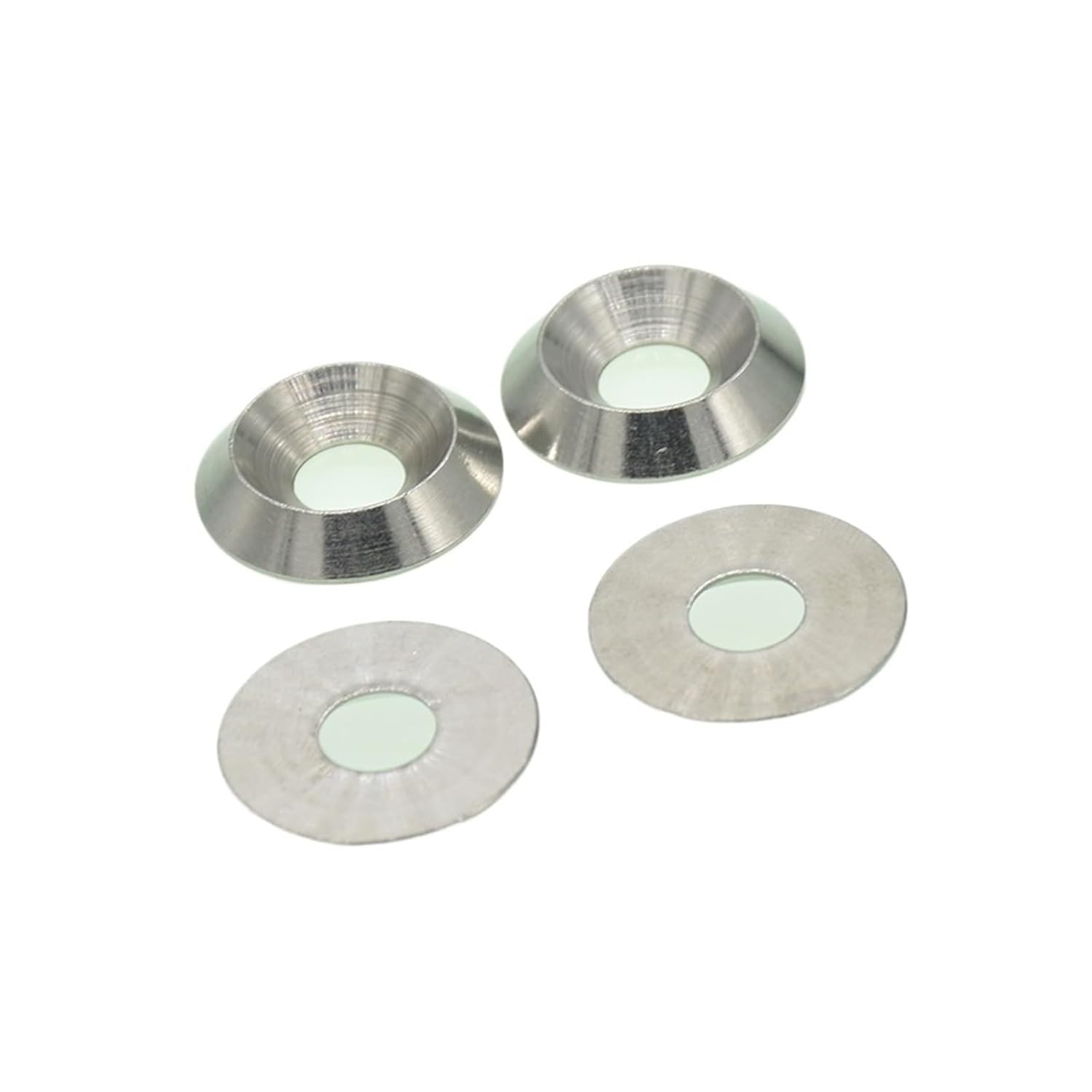 Conical Countersunk Washer M3 M4 M5 M6 M8 M10 304 Stainless Steel Head Countersunk Screw Gasket Washer(M8(20PCS))