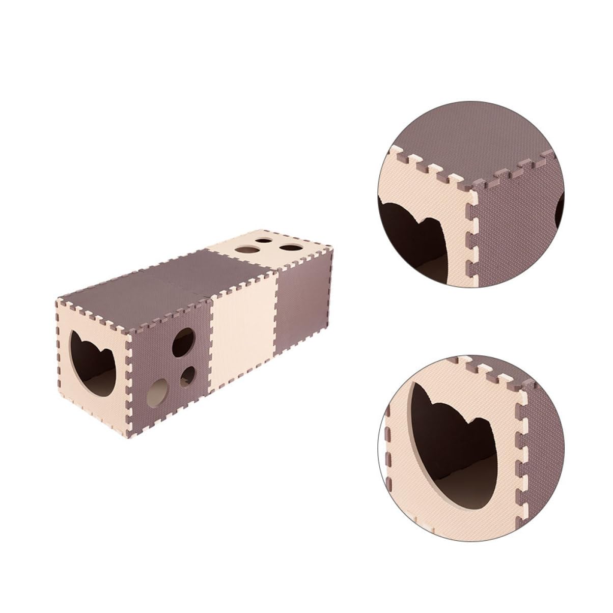 Happyyami 1ensemble Tunnel De Jeu pour Chat Et Résistant à Usure Accessoire Amusant pour Activité De Votre Félin