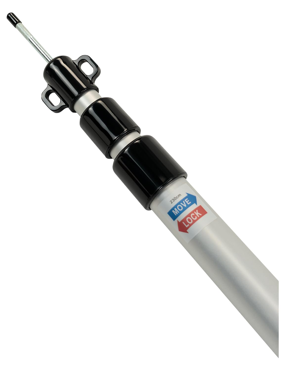 Jack Wolfskin Drążek Teleskopowy Telescopic Pole Silver 106-230 Cm, 480 G, 36352-6221