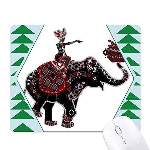 Tapis de souris de la chine minorité stable en caoutchouc vert