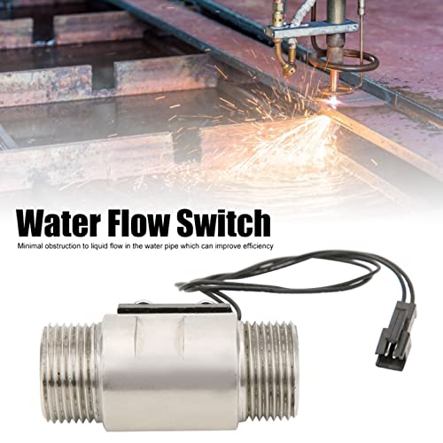 Sensor de flujo de agua para agua con encendido automatico e interruptor de acero inoxidable facil 7