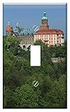 Switch Plate Single Toggle - Castle KsiaZ Castle Poland Monument