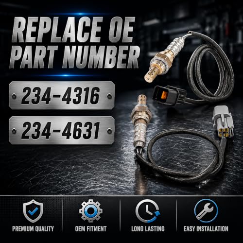 Sensor de Oxígeno para Mitsubishi Eclipse y Galant 2.4L miniatura 2