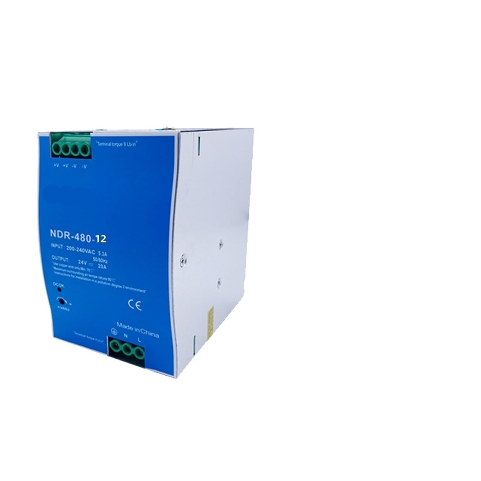 Alimentation à découpage SMPS NDR-480W contre les pannes de courant en usine