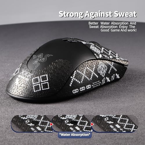 Bande adhésive antidérapante pour souris Razer Deathadder V2 prédécoupée - 4