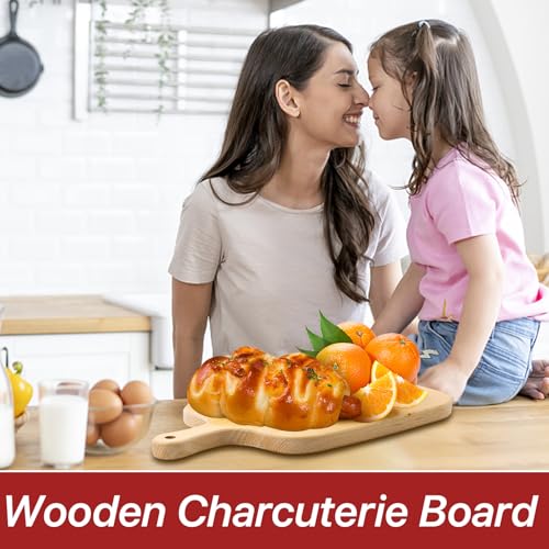Set 6 Tablas de Cortar de Madera con Mango miniatura 5