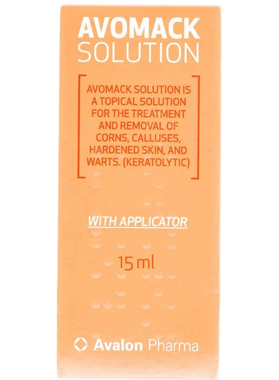 Avalon PharmaAvomack, Solution with Applicator For Calluses, Corns And Hardness Skin - 15ml