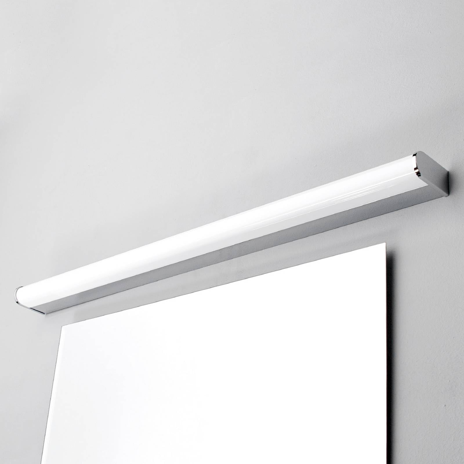 Lindby LED Applique Murale Philippa Argent Métal Salle de bain 1 lampe