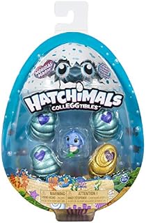 Hatchimals Colleggtibles, Mermal Magic 4 Pack + Bonus with Season 5 for Kids