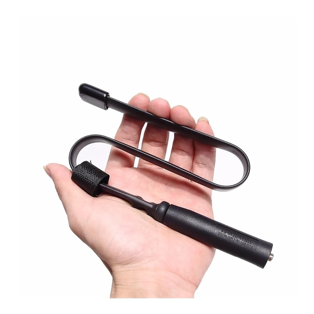 Antenne Tactique Pliable Double Bande SMA Femelle VHF UHF AR-152A, adaptée au Talkie-walkie Baofeng DMR DM-1701 DM-860 DM-X Radio Amateur(48cm Length Antenna)