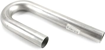 Patriot Exhaust H6912 1-7/8" 304 Stainless Steel J-Bend Exhaust Pipe
