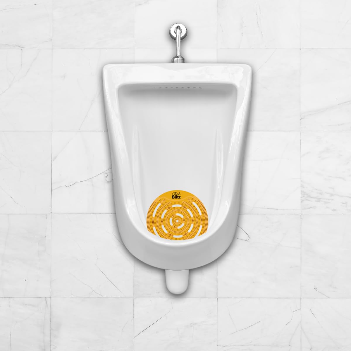 Sitko do pisuaru o zapachu DISC 2.0, wkładka do pisuaru, 10 sztuk, sitko do pisuaru, efekt świeżości 30 dni, ochrona przed zapachami do toalet, ochrona przed pryskaniem - cytrusy