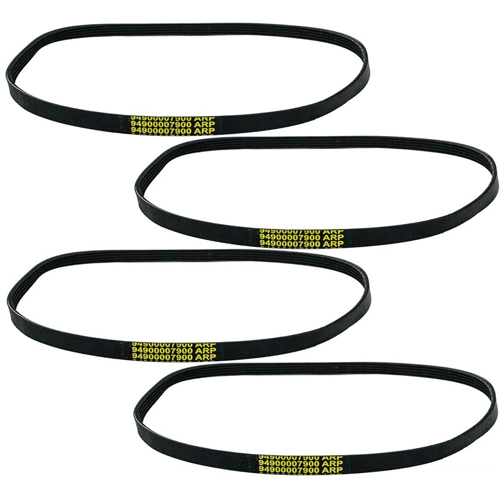 GULUANT 4 Pack Replacement 9490 000 7900 9490 000 7900A Concrete Saw Belt for Stihl TS420 TS500i Cutquik Saws (32'' Length x 7/16