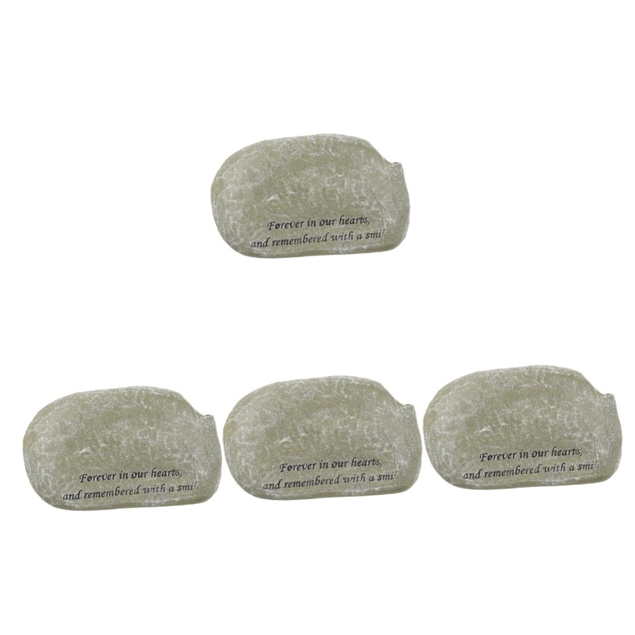 Toddmomy 4 Piezas Lápida para Mascotas Lápidas para Tumbas Lápidas De Perros Regalos Conmemorativos Lápida para Tumba De Mascota Lápida De Animal Adornos Resina Sintética Piedra