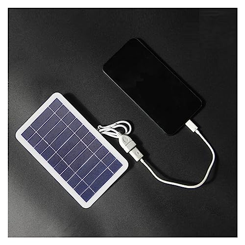 Panel solar USB impermeable para cargar pequeños dispositivos electrónicos en el campo 5