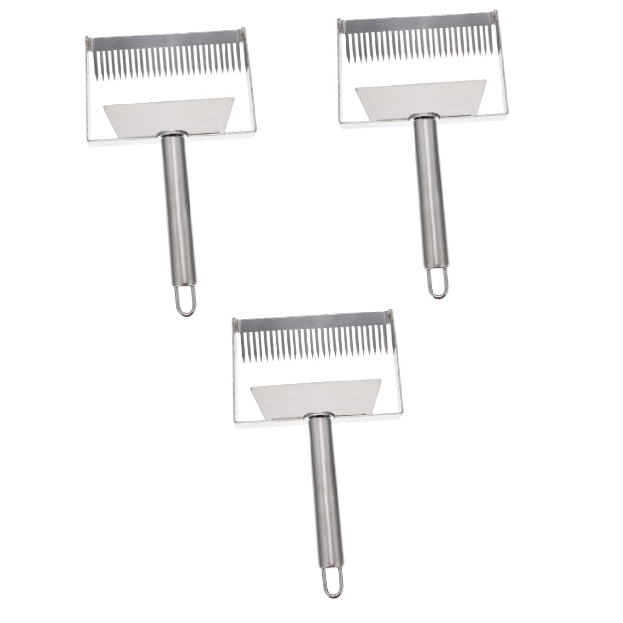 Pala Per Miele, Forchetta Disopercolatore Punta In Acciaio Inox Con Manico In Legno Per Spalare Miele