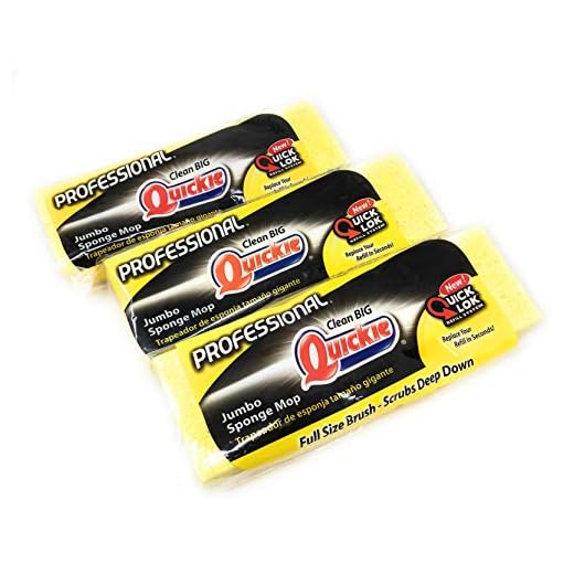 0272 Jumbo Sponge Mop Head Refill Scrub A Mop Type J No Scrubber