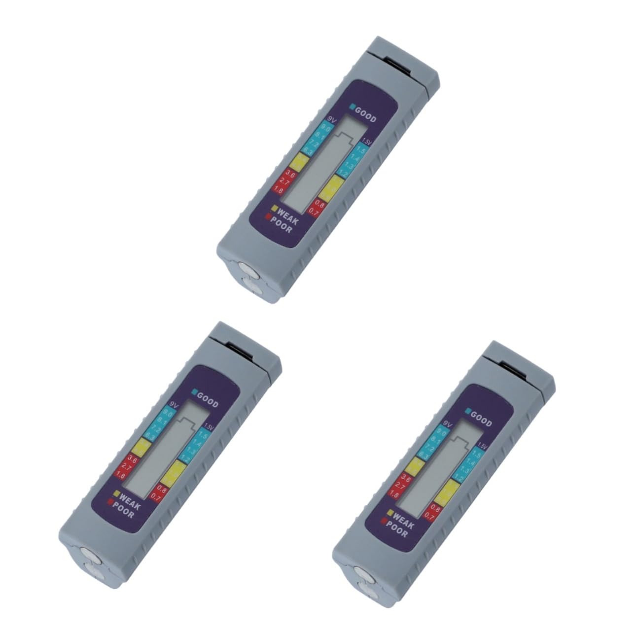 Housoutil 3 Pz Tester Di Capacità Della Batteria Controllo Della Capacità Della Batteria Tester Per Batterie Controllo Della Carica Della Strumento Di Misura Della