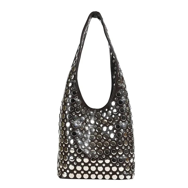 Sac seau chic PURYN grand format pour les sorties urbaines et le porté épaule au quotidien