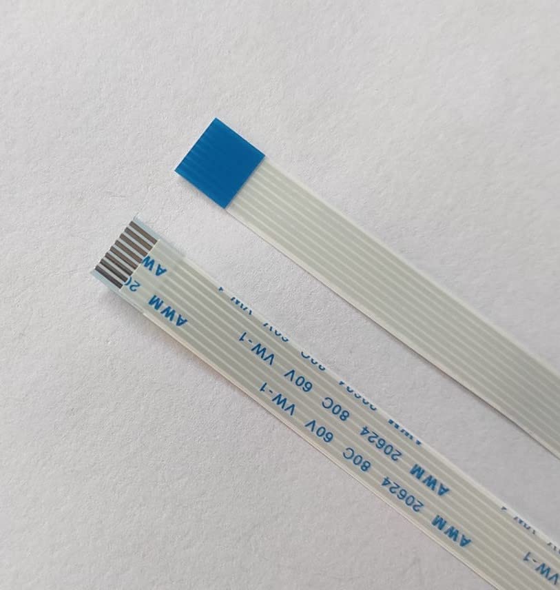 8 Pin 1.0mm Pitch A-Type SAME Side pin(10CM-4 INCH) Length flat flexible FFC/FPC LVDS Ribbon Wire Flat Cable for Module Camera digital camcorders, laptops, LCD TVs, LCD monitors etc(1Pcs)-image-15