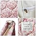 Sunwel Fashion Top Zipper Floral Quilted Bag Small Tote Bag for Women