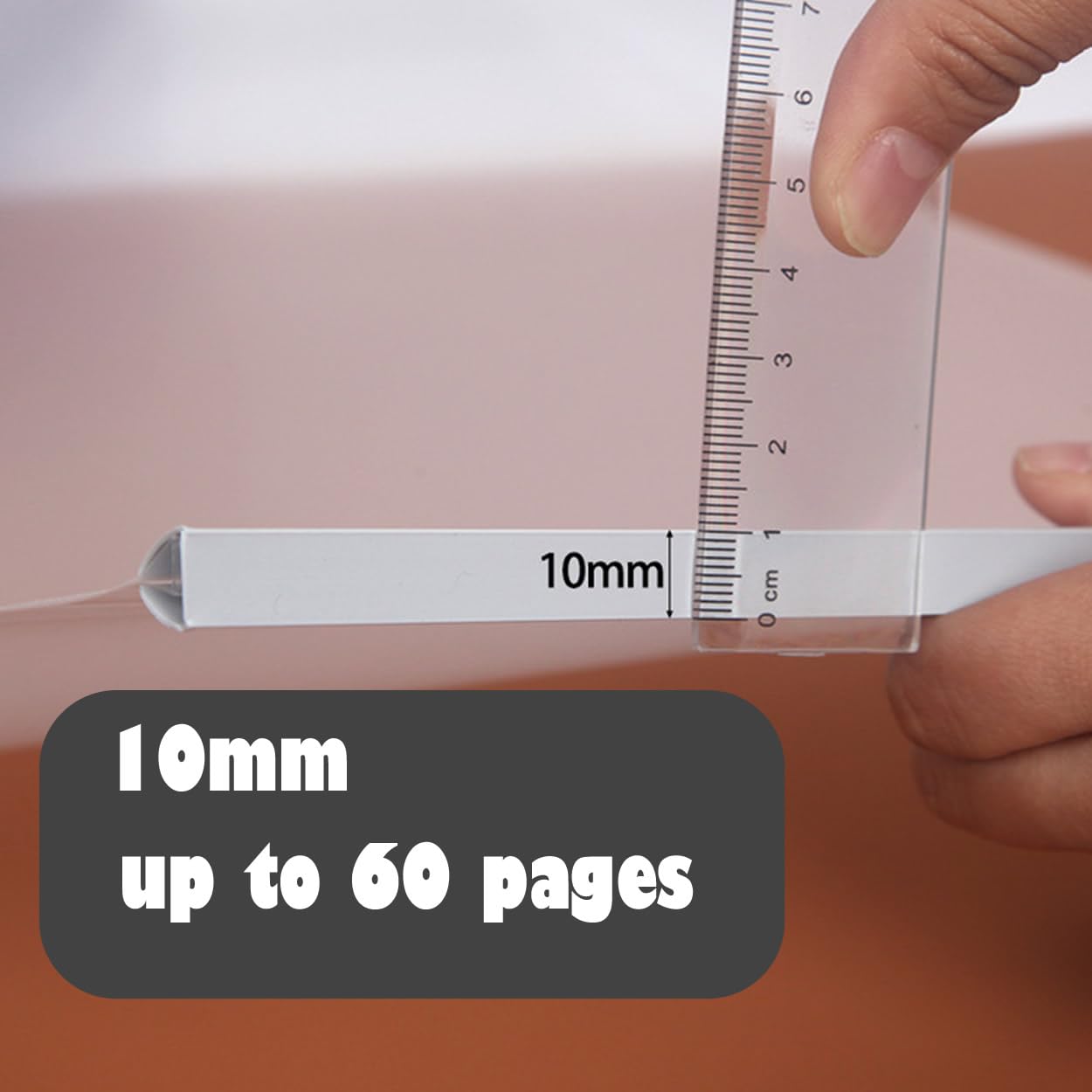TUKA-i-AKUT 20st. A3 Sliding Bar Binder, PP Transparent Klemmschienen Berichte Umschlag, Abdeckungen Grip Binding Bars Dokumente Klassifizierung, 20er Set, Schiebe Bar in Weiß, TKD8041-A3-W-white-20x