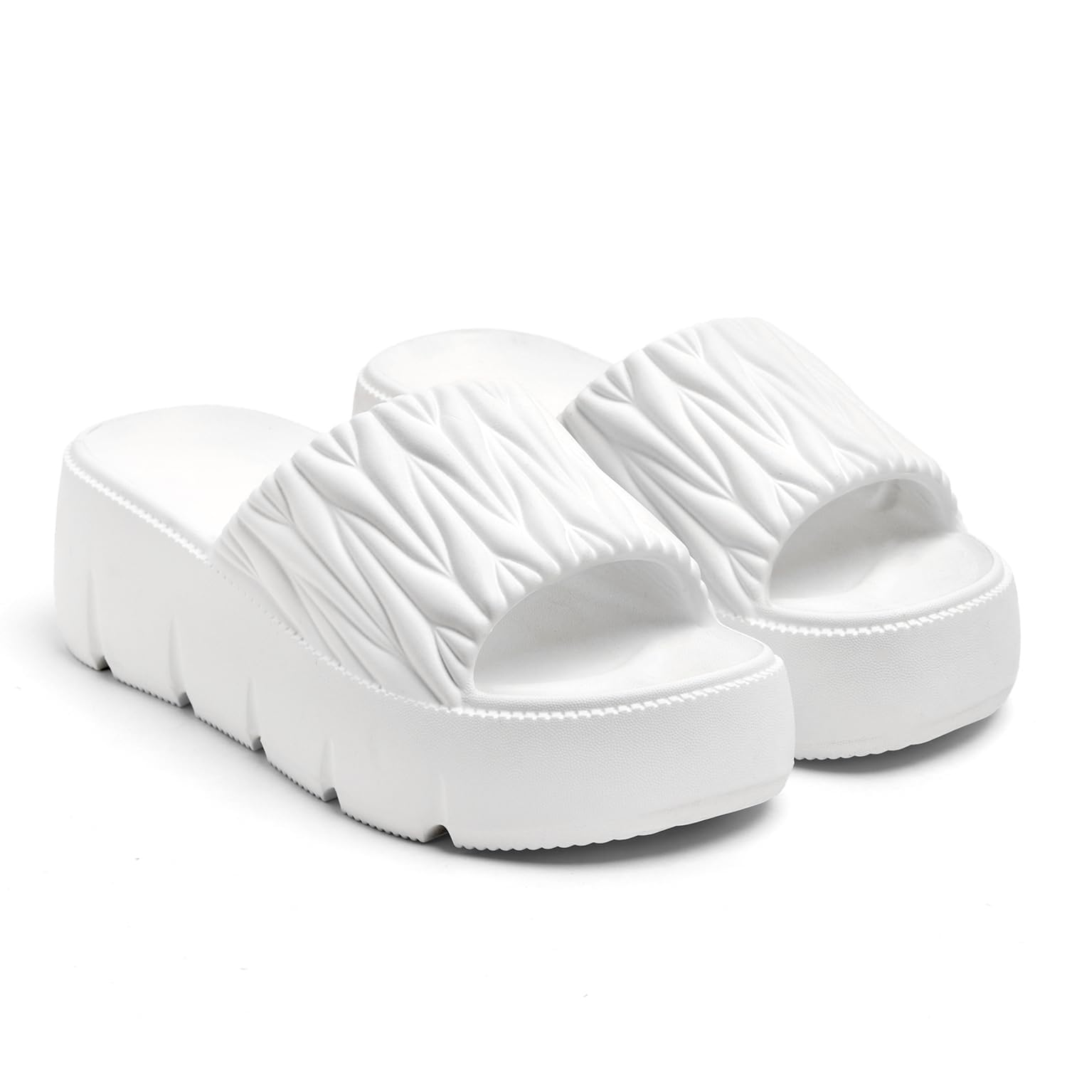 TOMSY?CHOICE Women’s Beige EVA Slip?On Slider – Lightweight Casual Comfort Slide-image-17