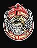 Five Finger Death Punch Hoodie Bomber Patch Logo Official Mens Black Pullover XXL #2