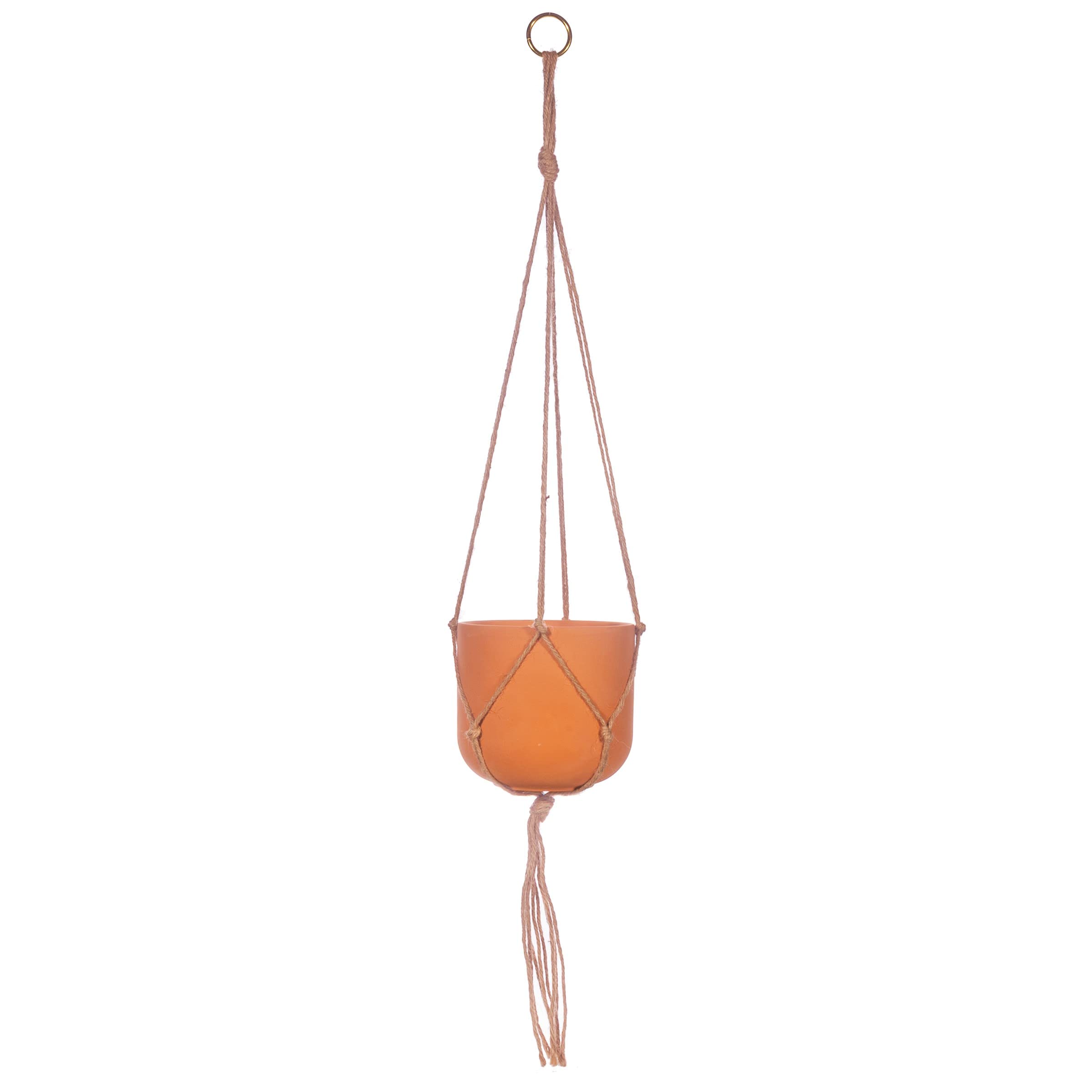 Sass & Belle Macrame Plant Hanger Terracotta Large