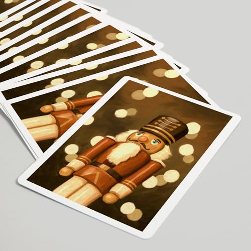 Lantern Press Nutcracker, naipes de póker 52 cartas miniatura 5