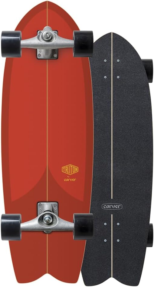 Triton 29.5" Red Tail Surfskate Complete